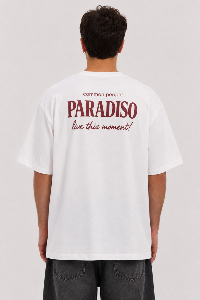 Paradiso - Off - White - Oversized T-shirt