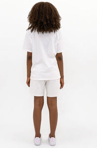 Logo Beyaz Oversize T-shirt 3.0