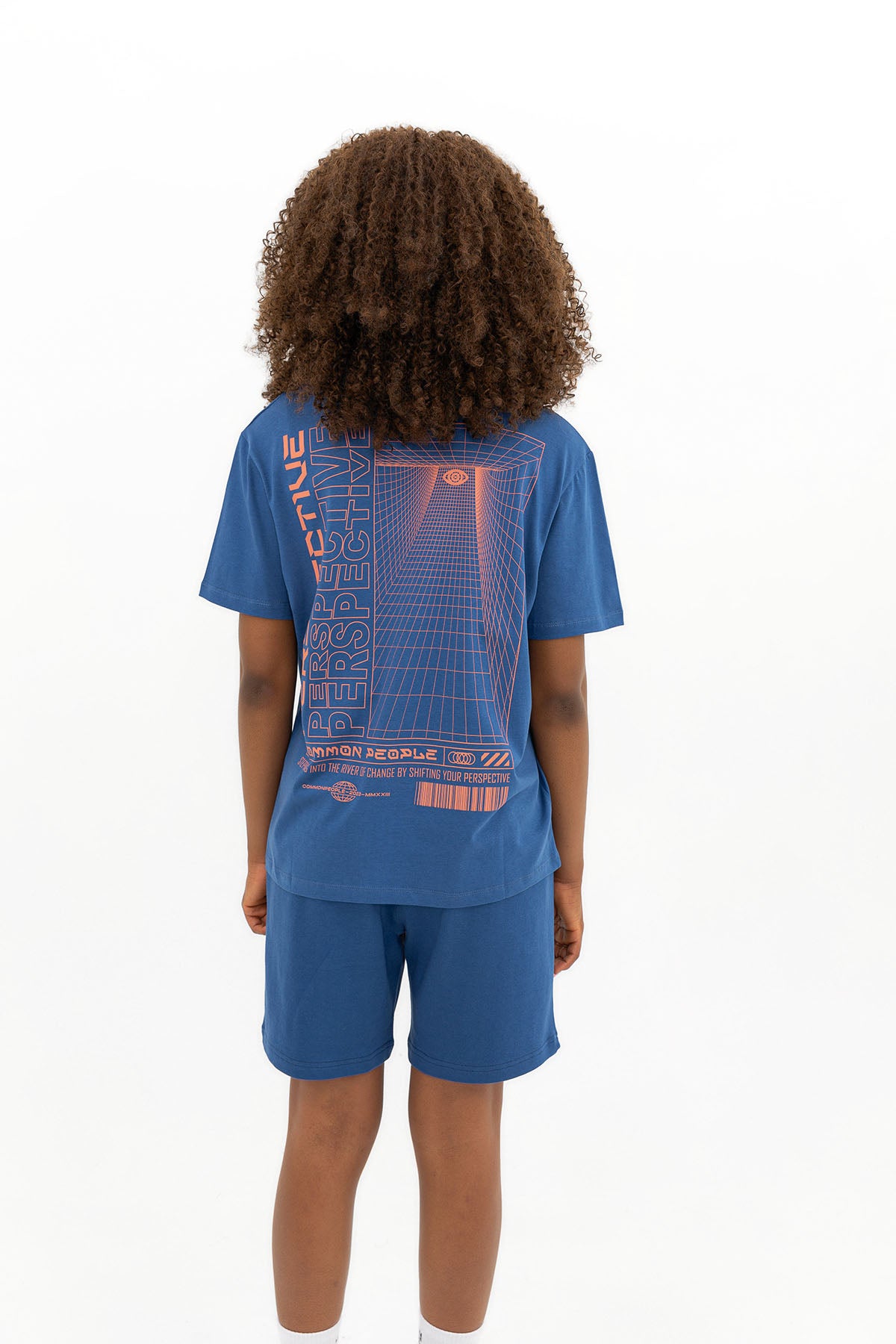 New Perspective Marin Mavi Oversize T-shirt