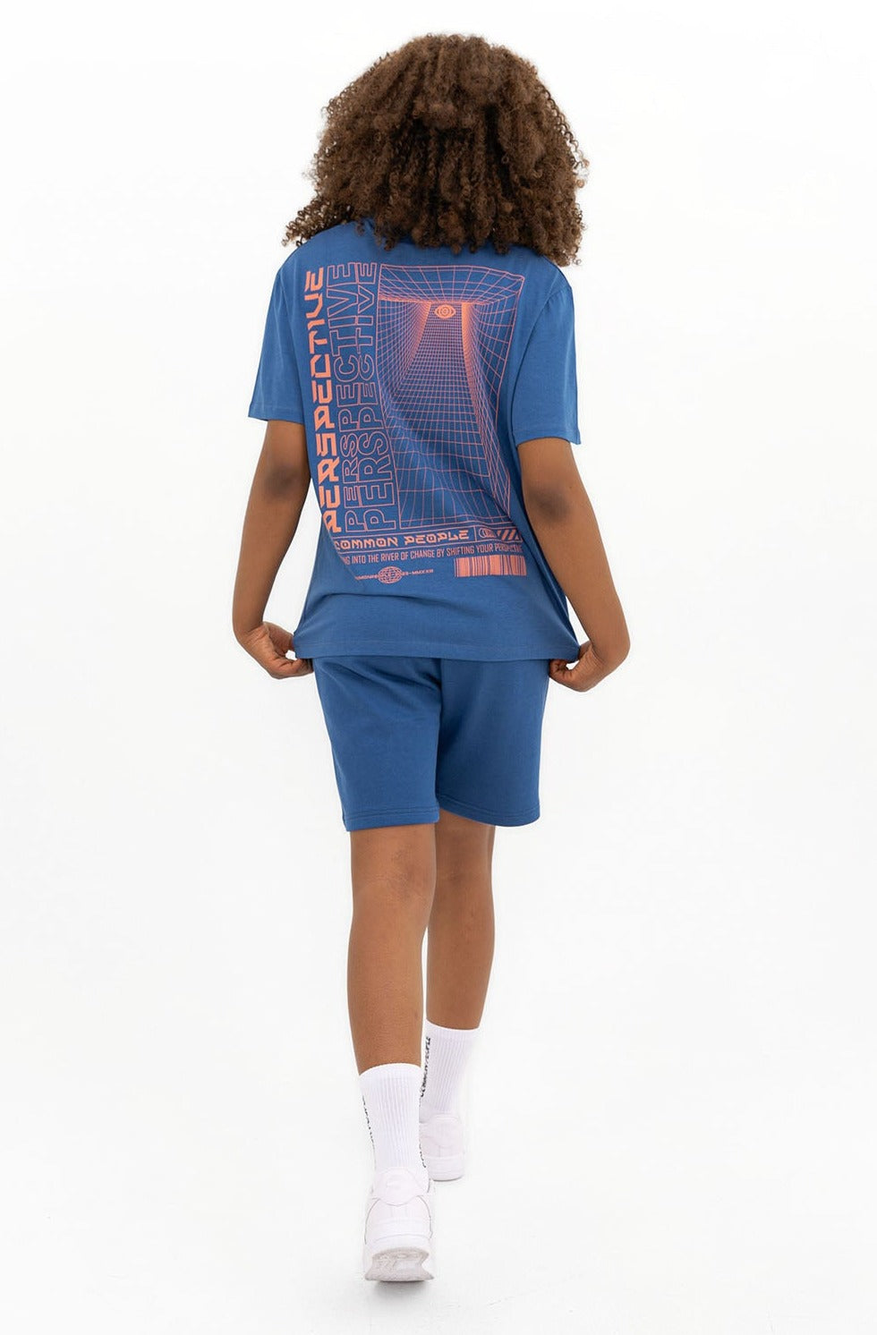 New Perspective Marin Mavi Oversize T-shirt