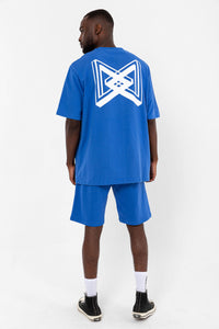 Triangle Moody Blue Oversize T-shirt