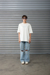 Cause & Country - Off - White - Oversized T-shirt