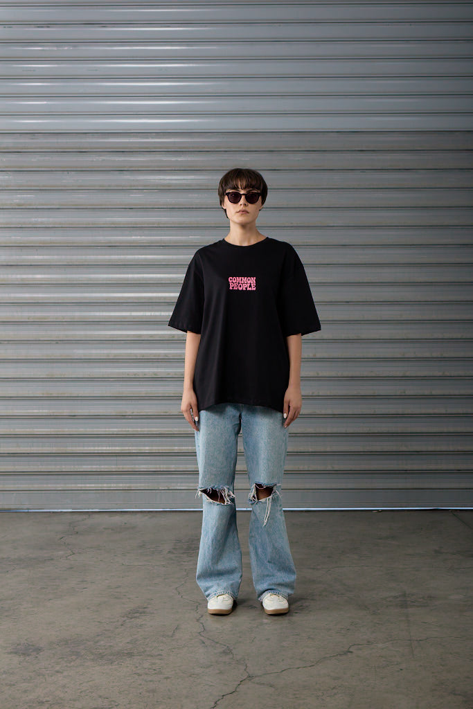 Higher Self -  Black - Oversized T-shirt