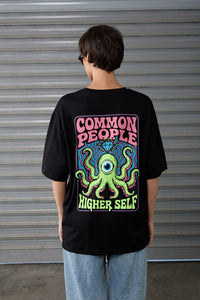 Higher Self -  Black - Oversized T-shirt