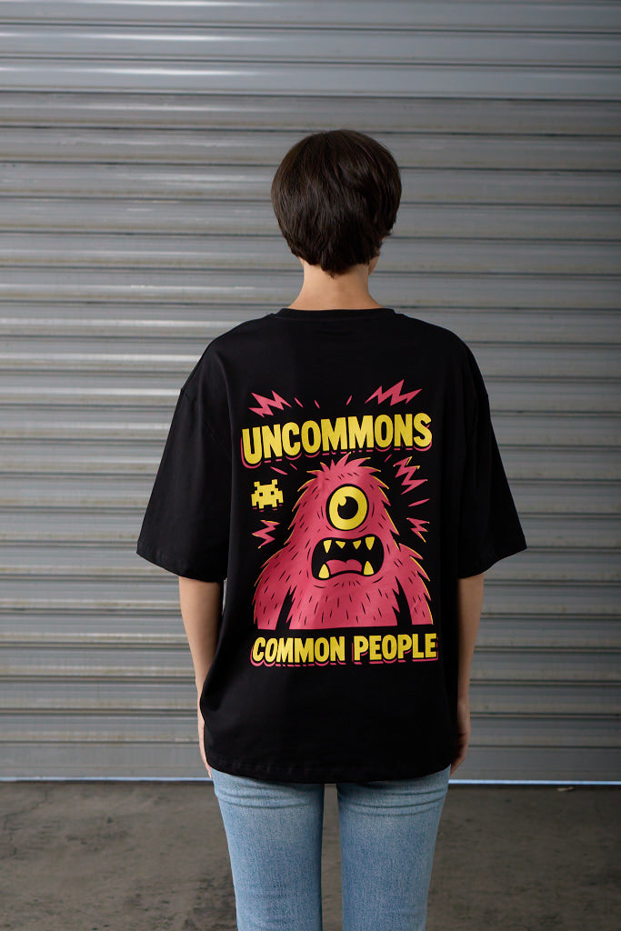 Monster - Black - Oversized T-shirt