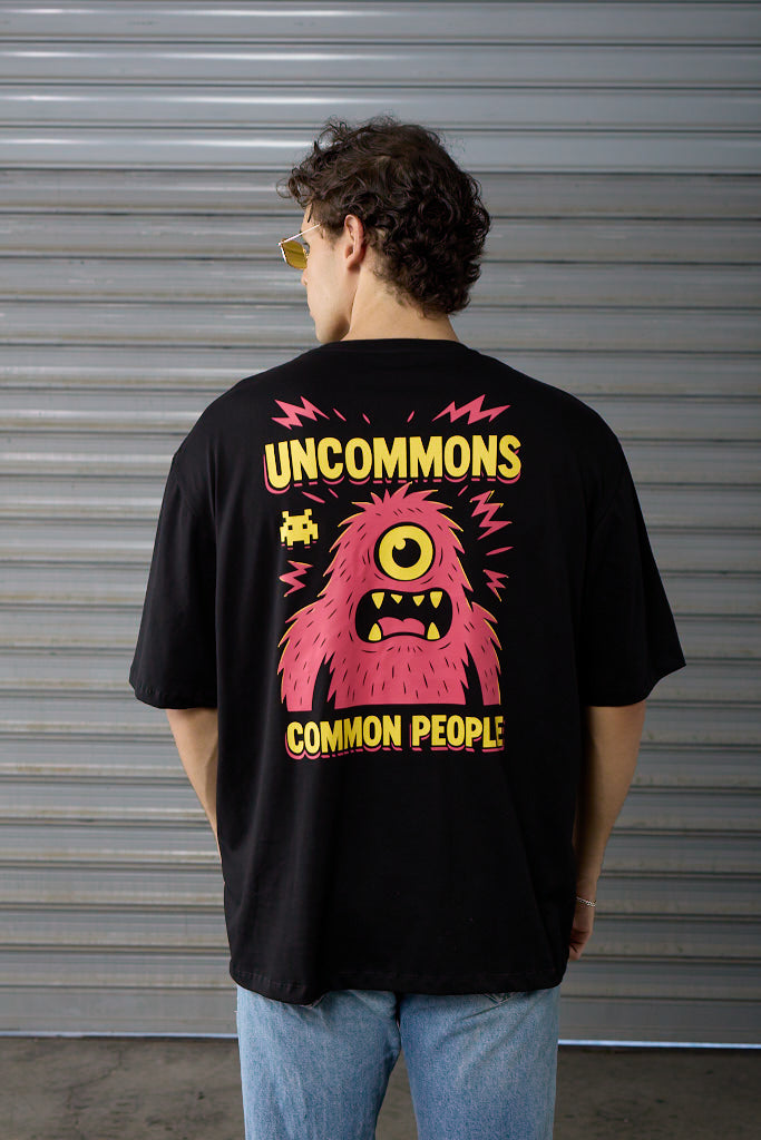 Monster - Black - Oversized T-shirt