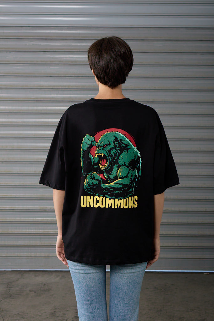 Gorilla - Black - Oversized T-shirt