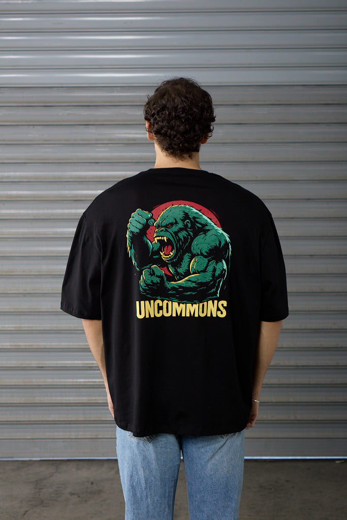 Gorilla - Black - Oversized T-shirt