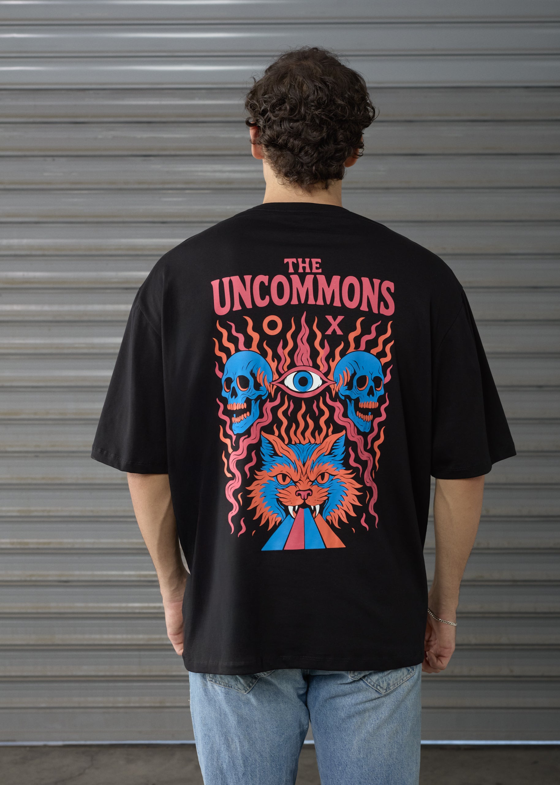 Uncommons - Black - Oversized T-shirt