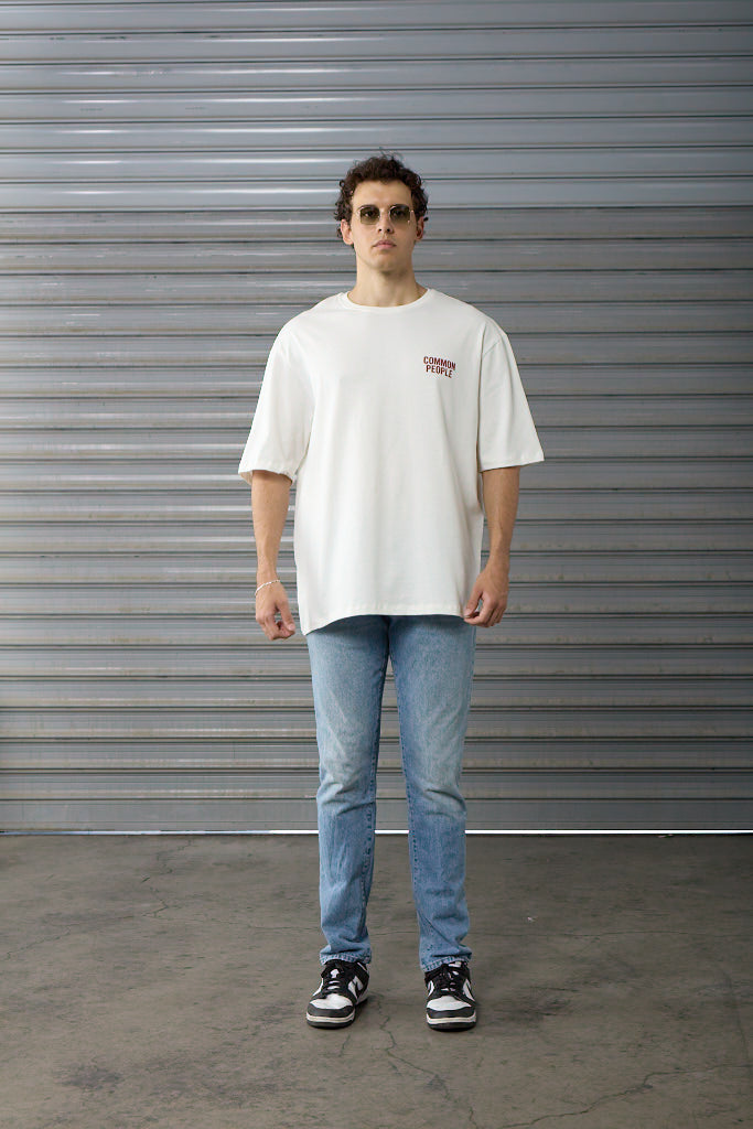 Dragon Sage - Off - White - Oversized T-shirt