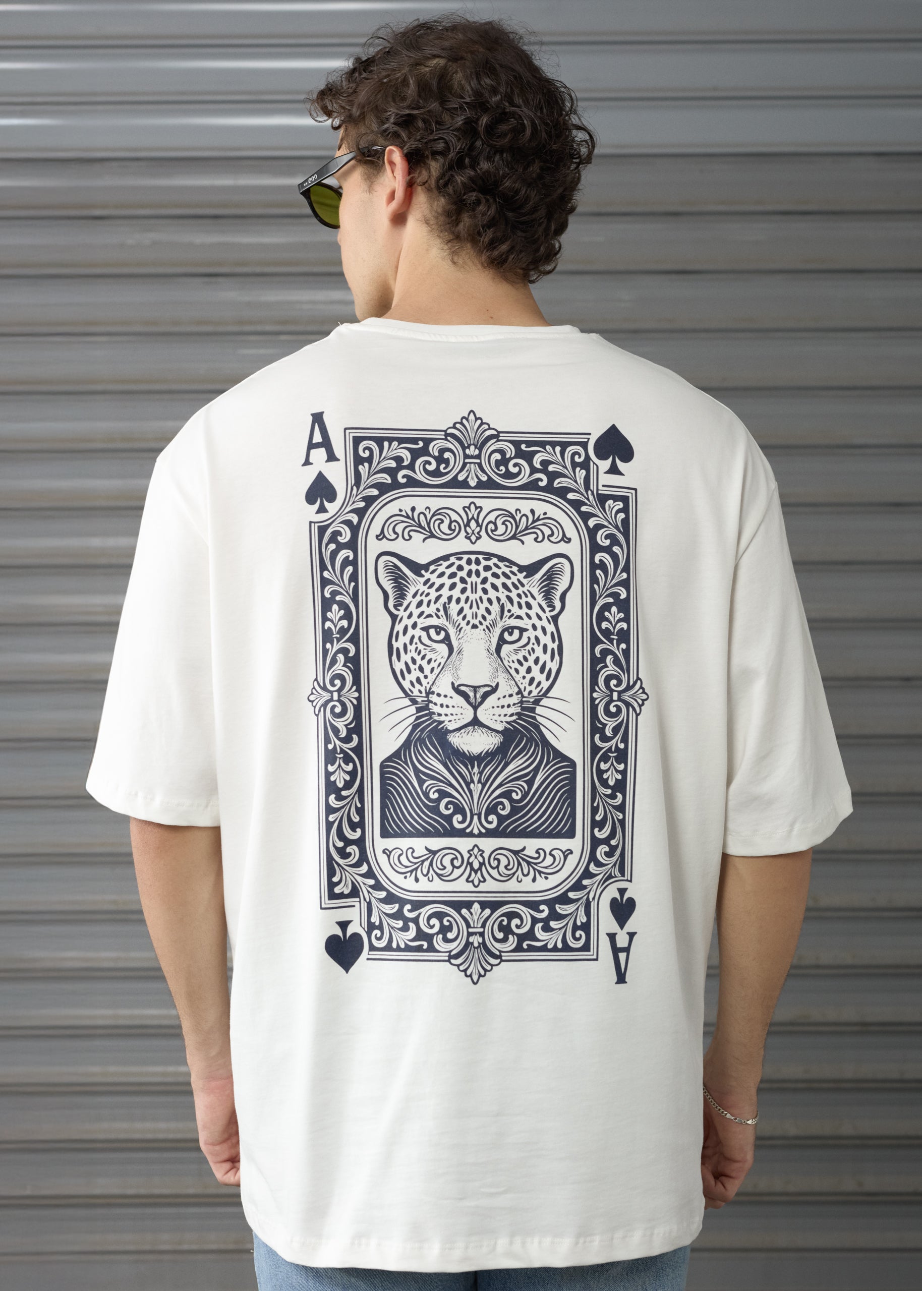 Ace Of Spades - Off- White - Oversized T-shirt
