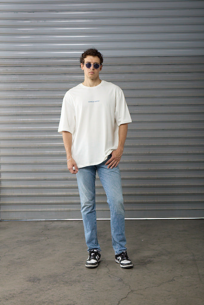 Higher Self -  Off -  White -  Oversized T-shirt