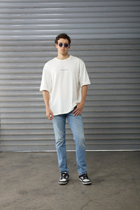 Higher Self -  Off -  White -  Oversized T-shirt