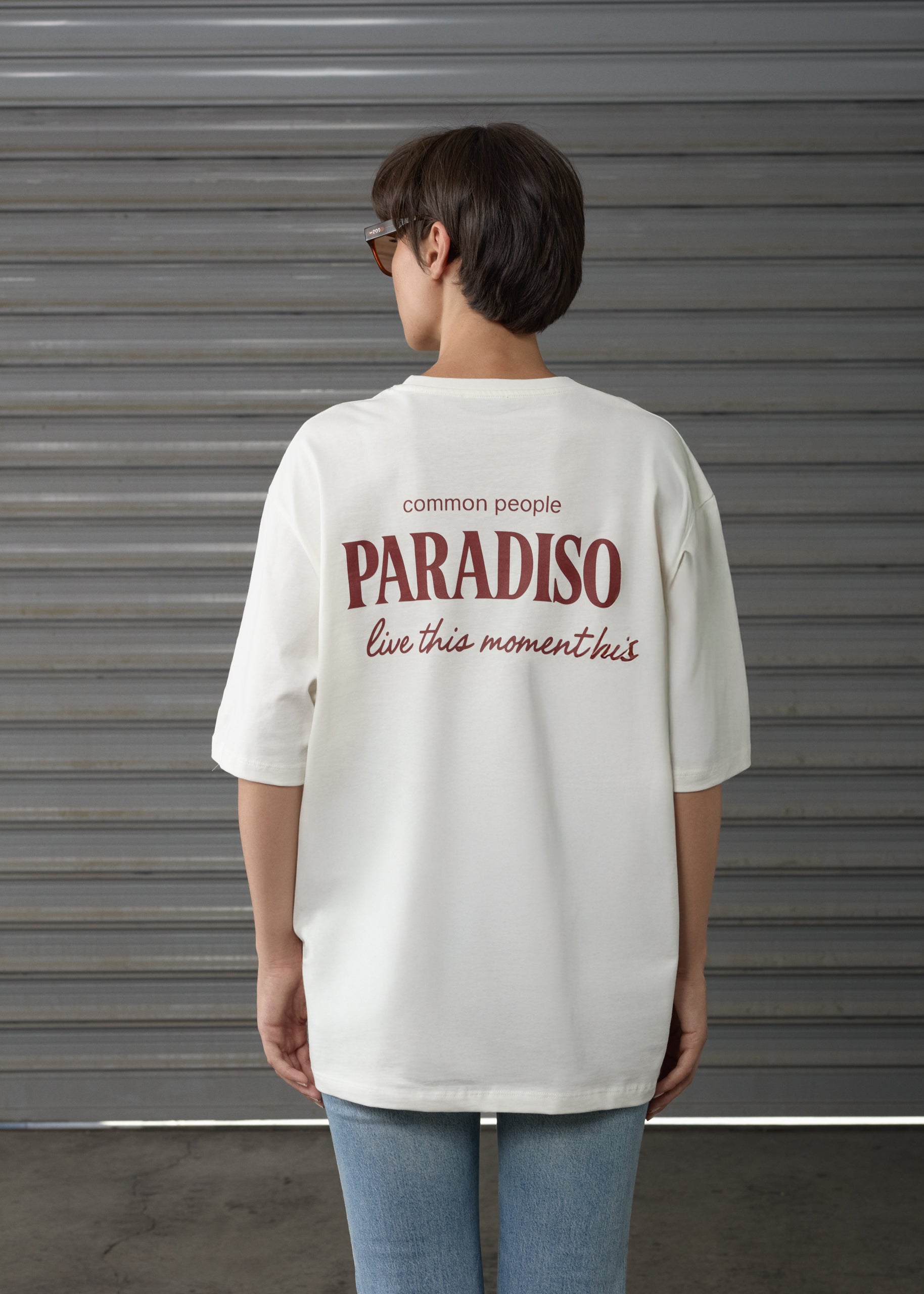 Paradiso - Off - White - Oversized T-shirt