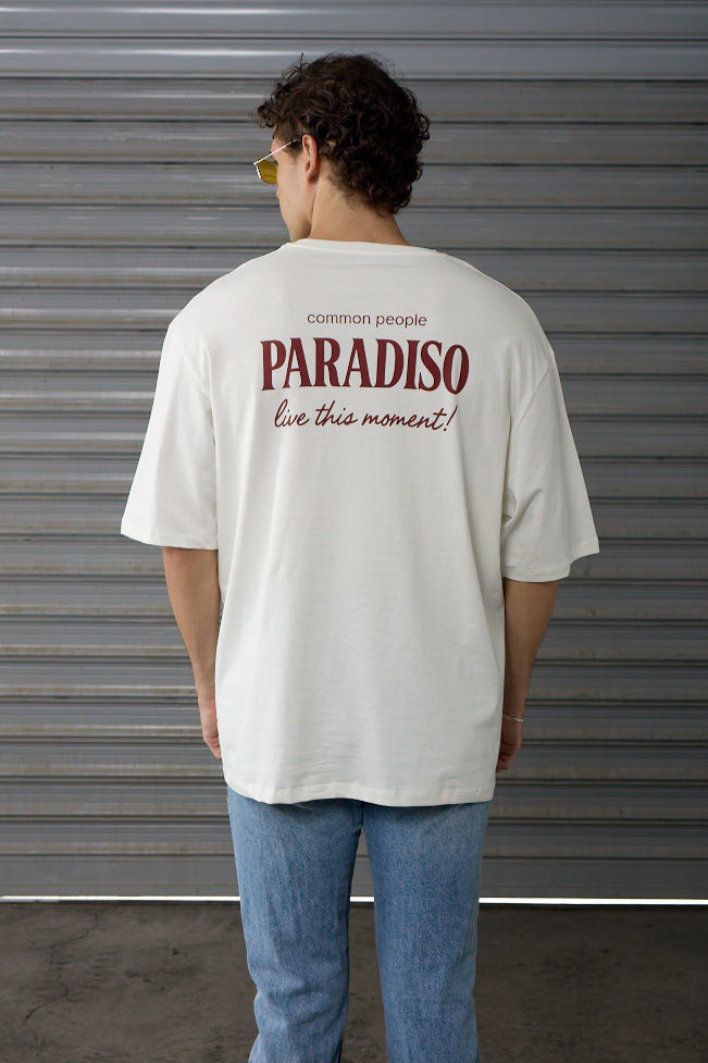 Paradiso - Off - White - Oversized T-shirt