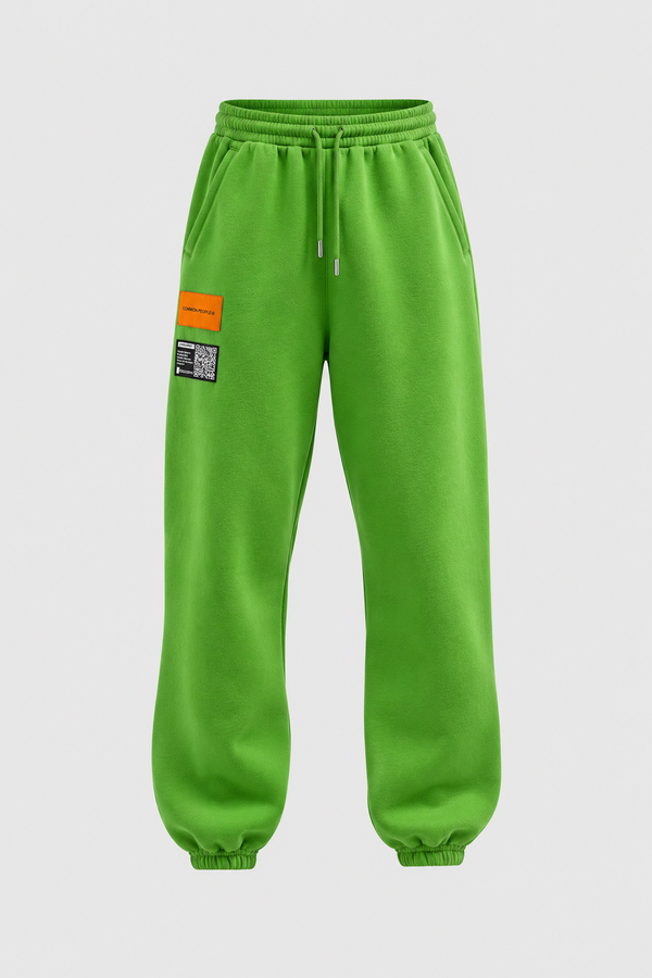 Winter Sweatpants Leaf Green