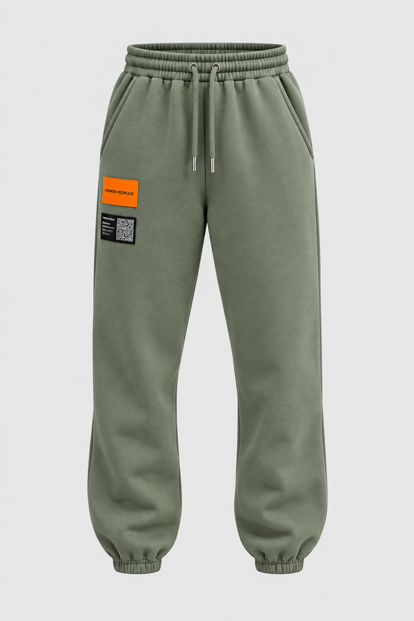 Winter Sweatpants Olive Green