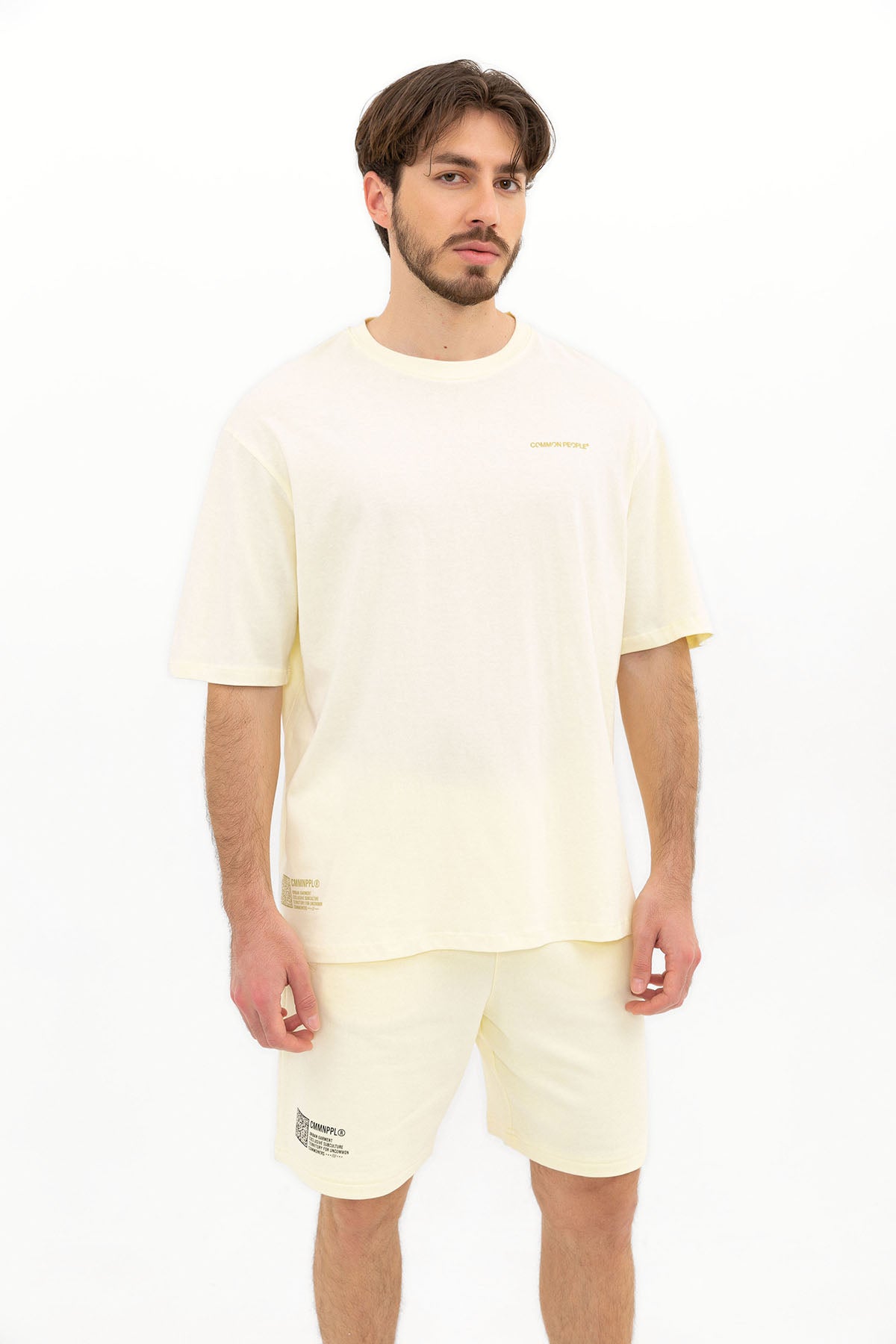 Essential Sarı Oversize T-shirt