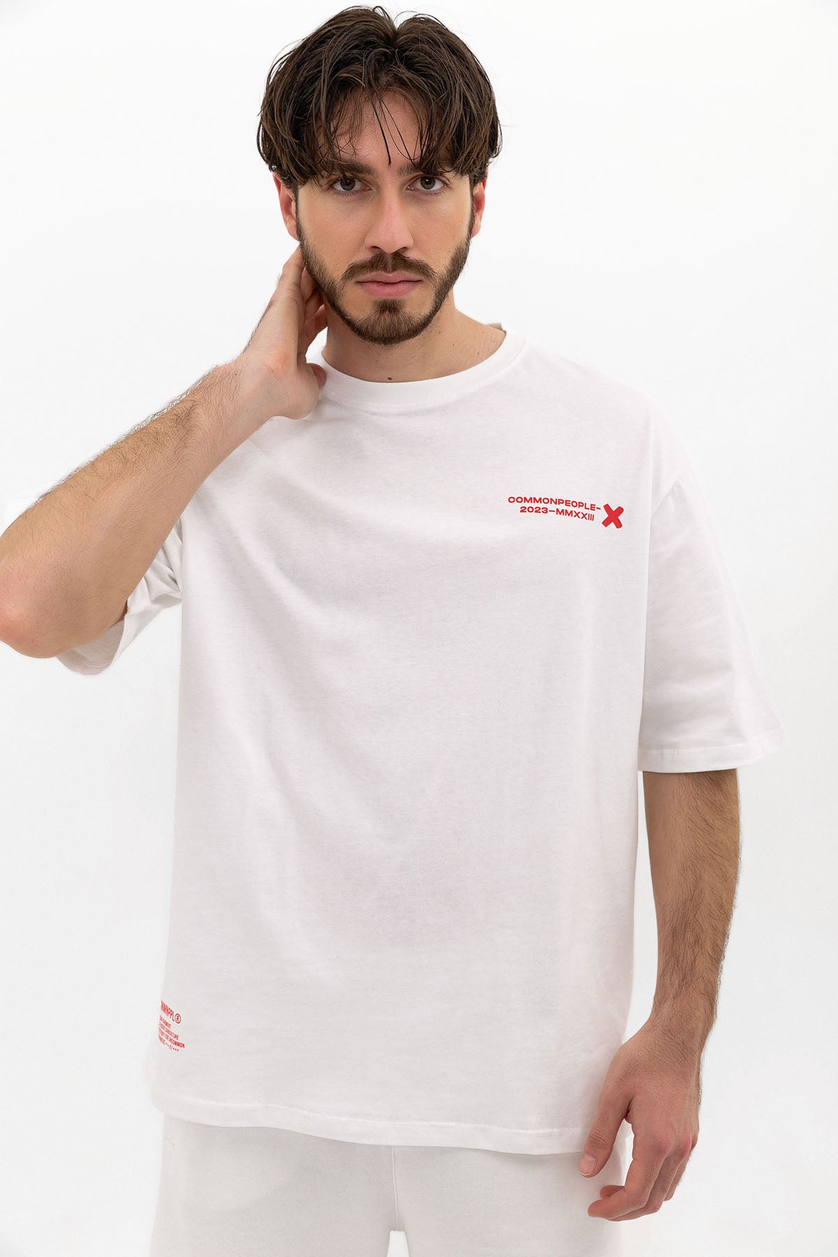 Retro Future - Off-white - Oversized T-Shirt