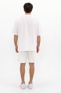 Logo Beyaz Oversize T-shirt 3.0