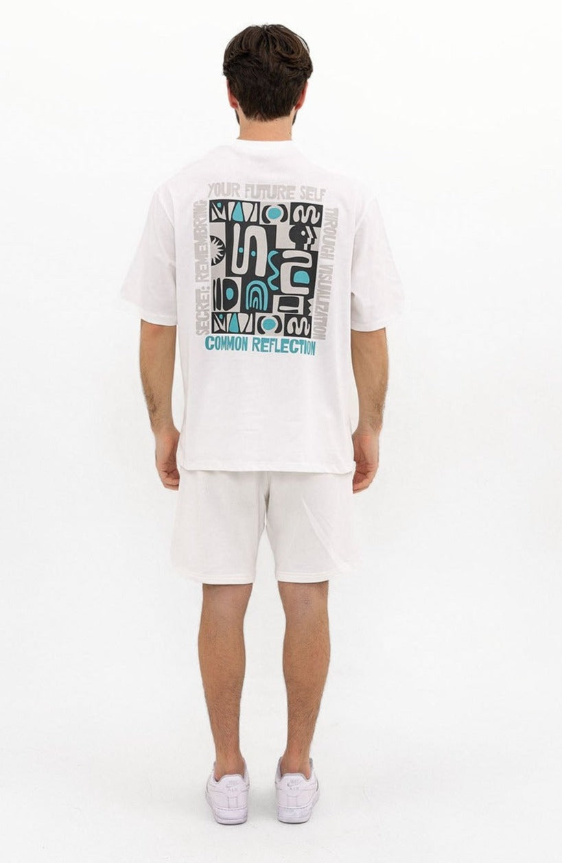 Future Self - Off-white - Oversized T-Shirt