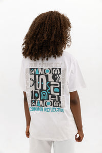 Future Self Beyaz Oversize T-shirt