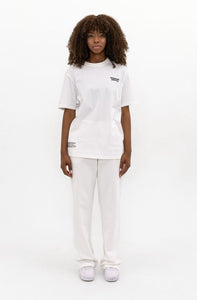 Cause & Effect Beyaz Oversize T-shirt