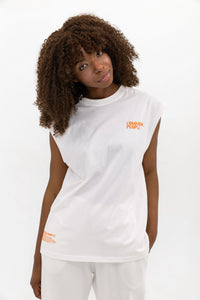 Sense - Off-white - Sleeveless Unisex T-shirt