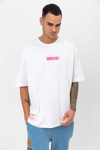 Synchronicity - Off-White - Oversized T-shirt
