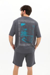 The Field - Iron Grey - Oversized T-shirt
