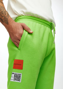 Winter Sweatpants Bright Green