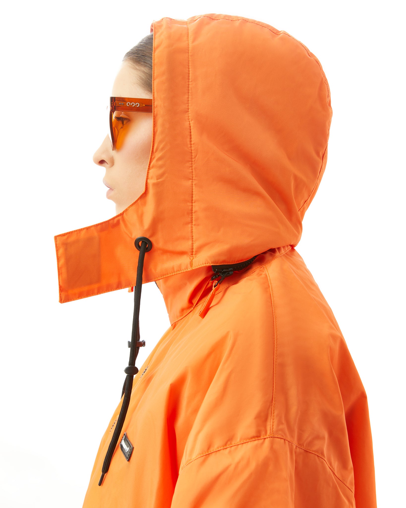 Anorak Oversized Jacket in Orange