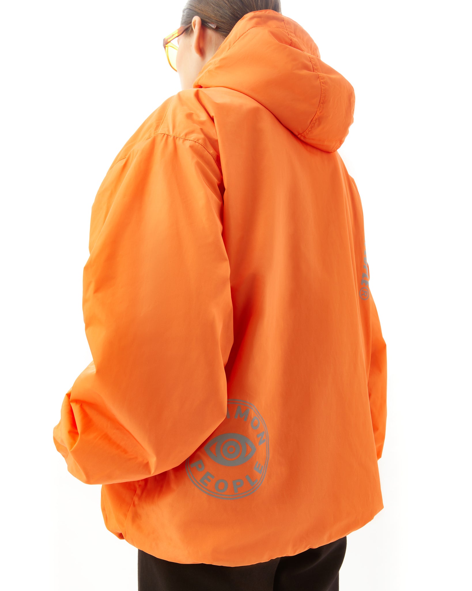 Anorak Oversized Jacket in Orange