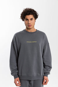 Essential Anthracite Oversized Sweatshirt