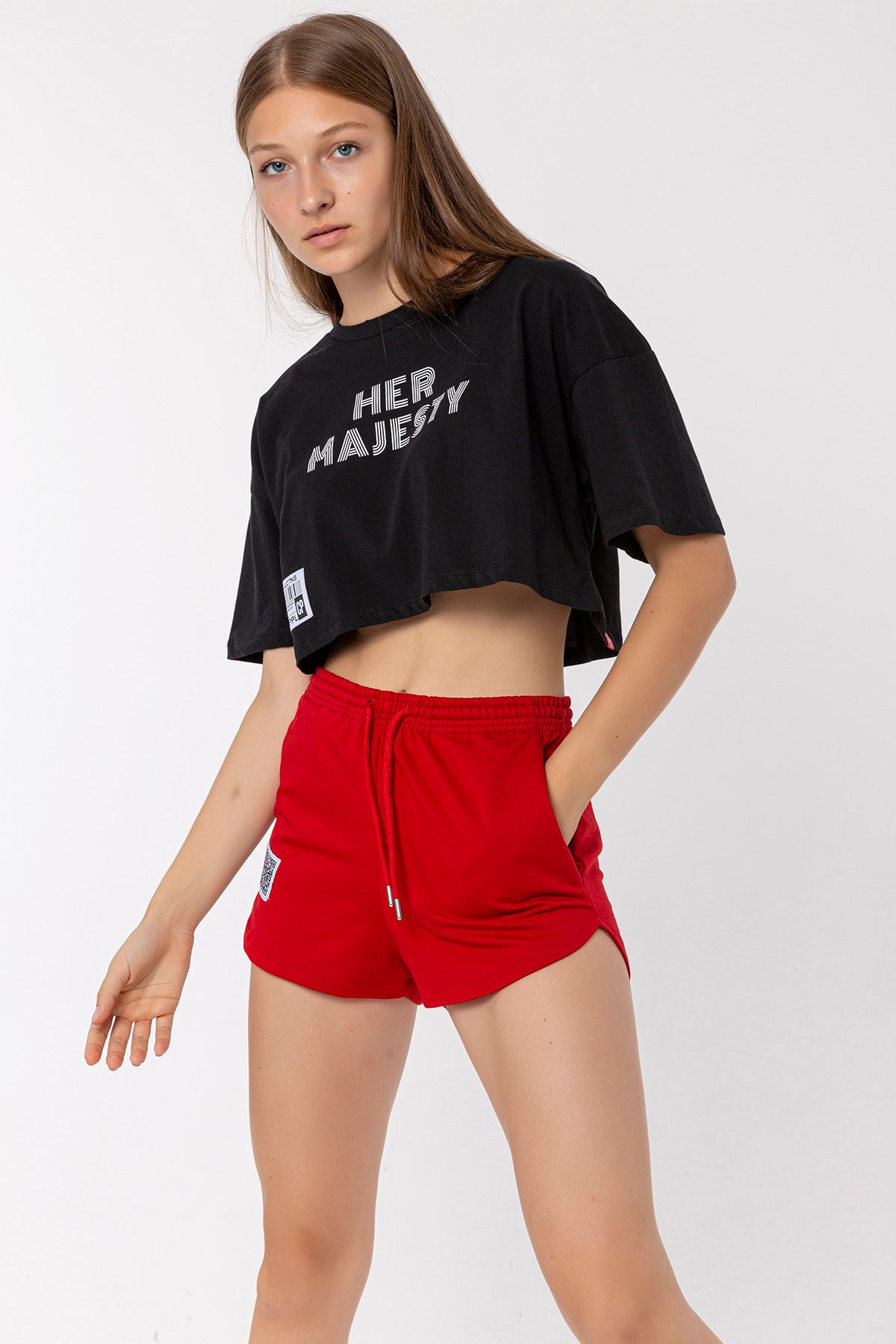 Women's Shorts in Red