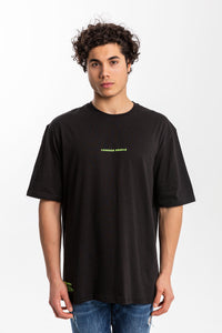 Causality Siyah Oversize T-shirt
