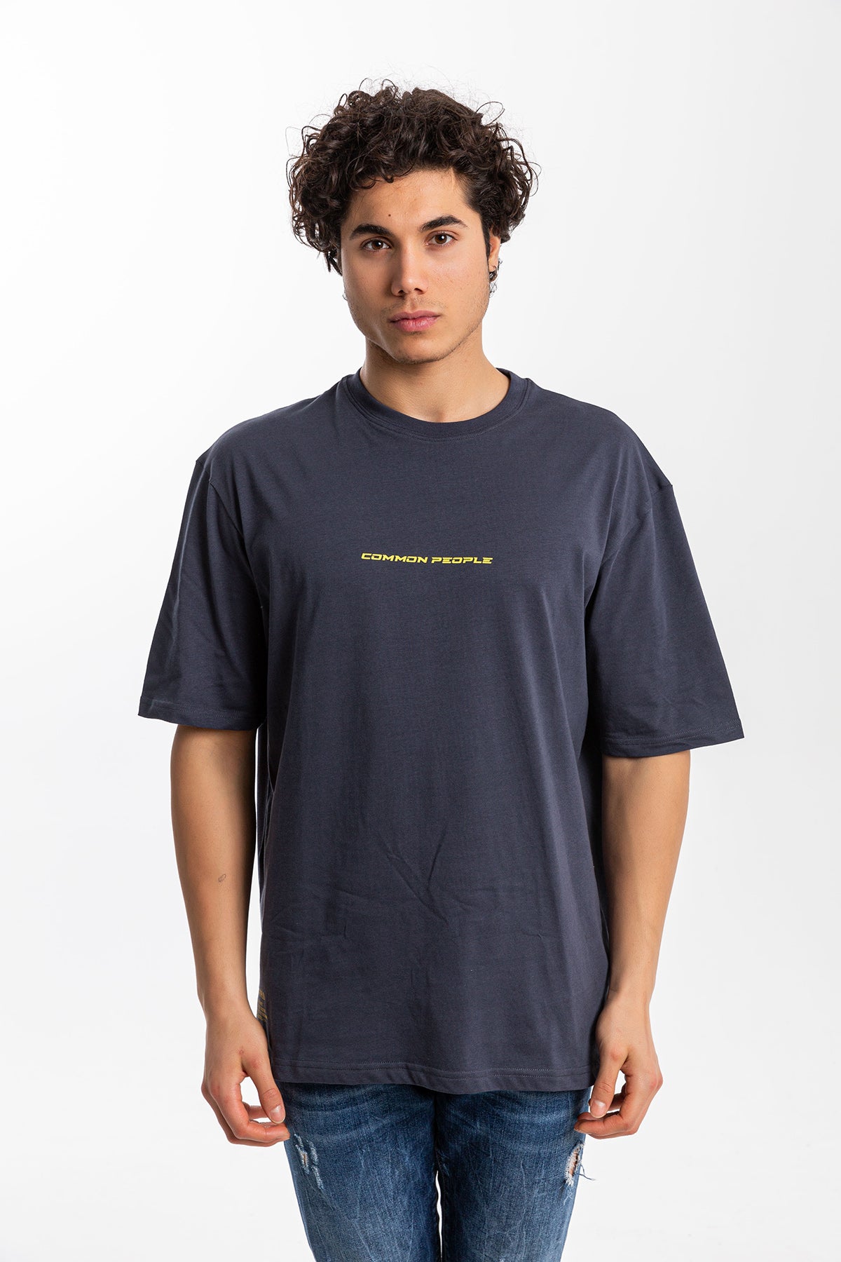 Silenzio Anthracite Oversized T-shirt