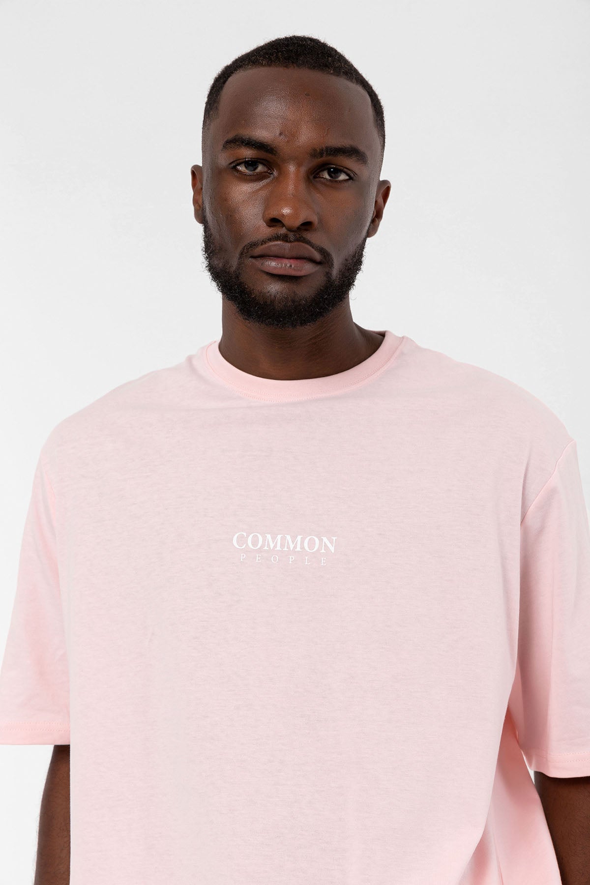 Logo Blush Pink Oversize T-shirt