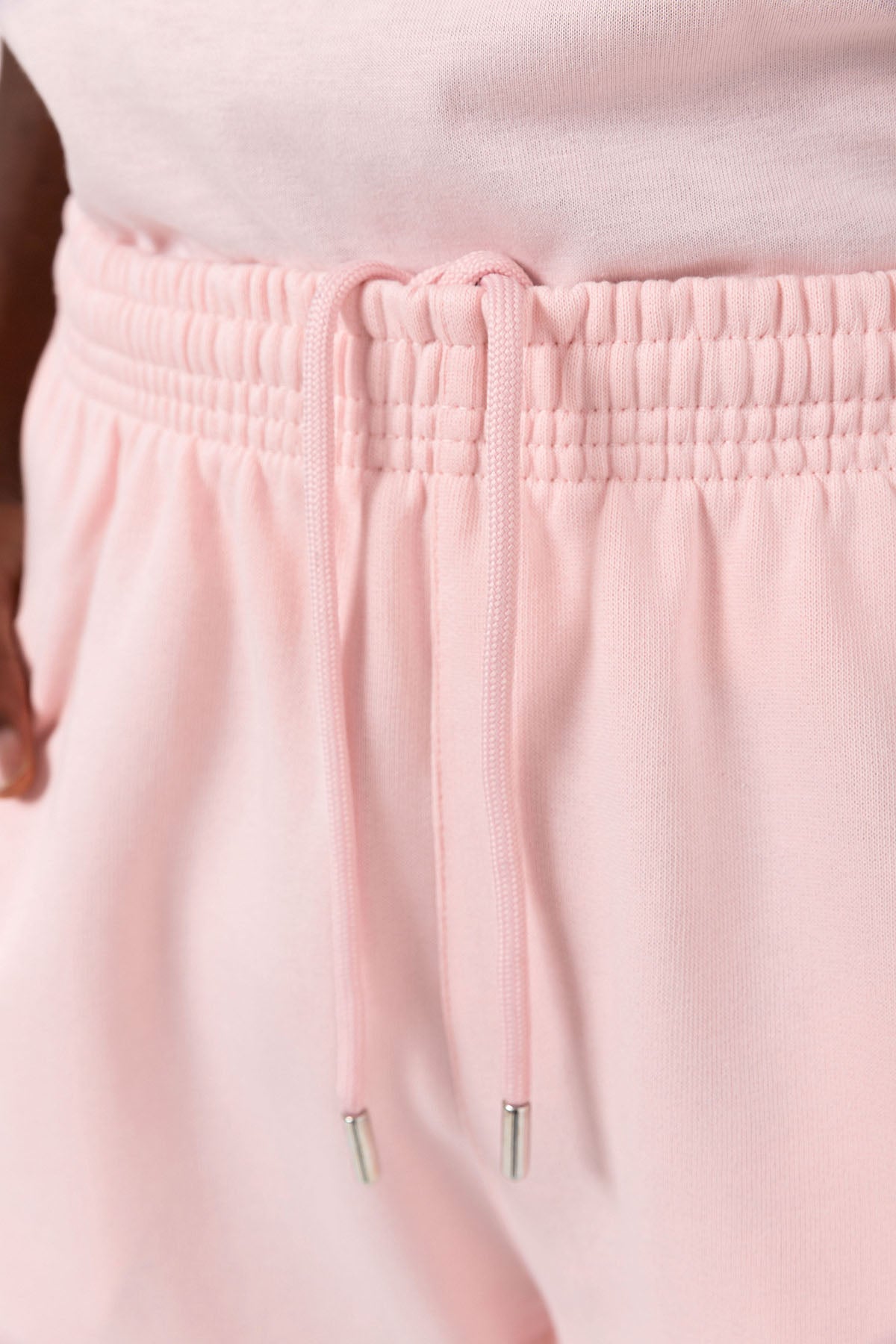 Unisex Shorts in Blush Pink
