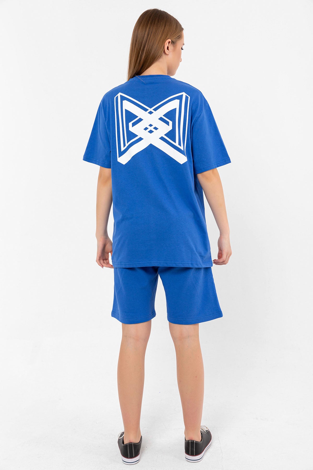 Triangle Moody Blue Oversize T-shirt