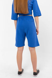 Unisex Shorts in Moody Blue