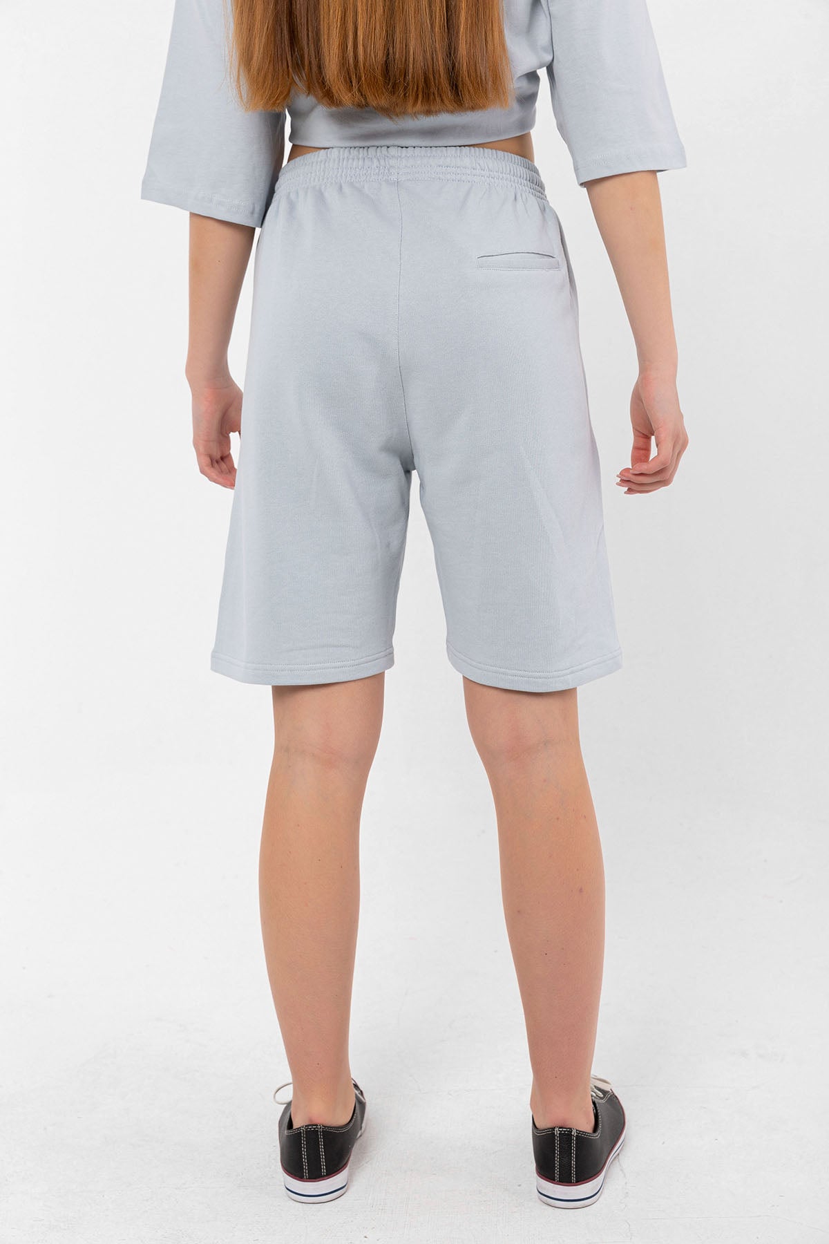 Unisex Shorts in Ice Gray