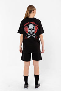 Skull Black Oversize T-shirt
