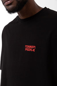 Yeni Logo Siyah Oversize T-shirt