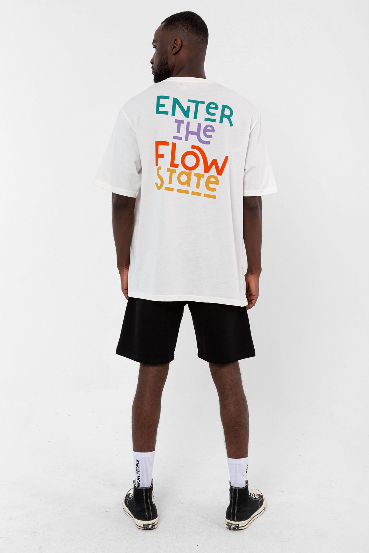 Flow Off-White Oversize T-shirt