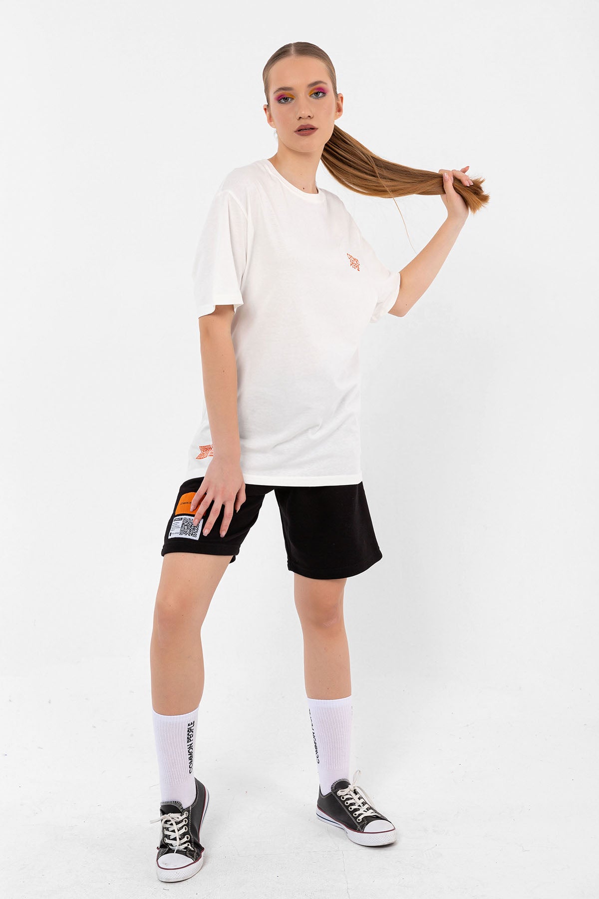 Flow Off-White Oversize T-shirt