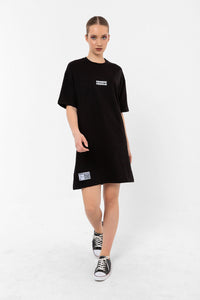 To Be Black Oversize T-shirt Dress