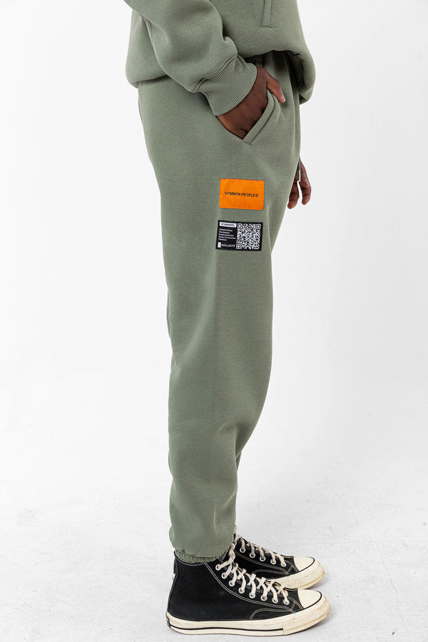 Winter Sweatpants Olive Green