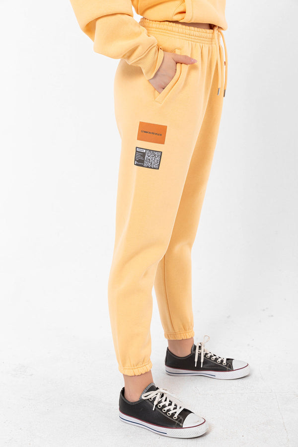 Winter Sweatpants Pastel Orange