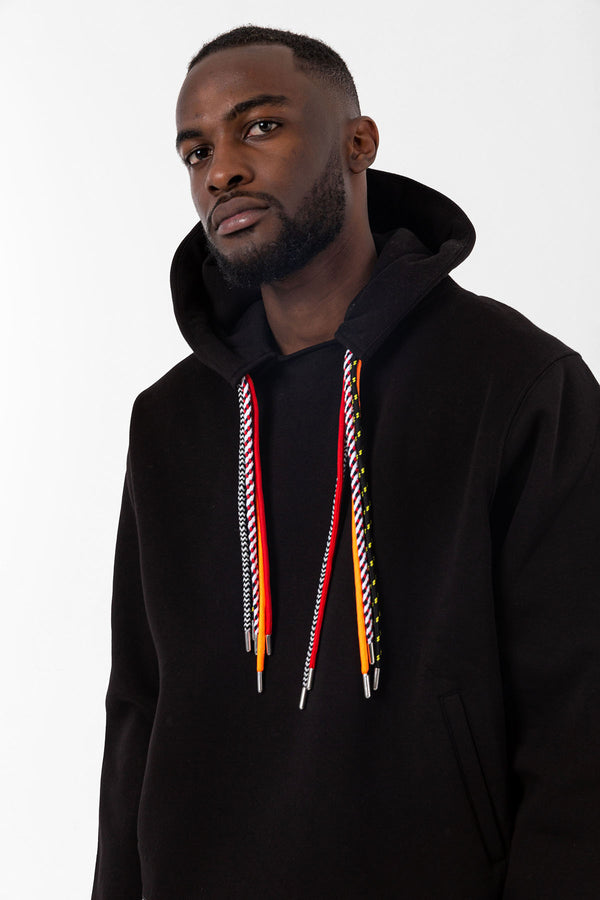 Multicord Oversize Hoodie Black
